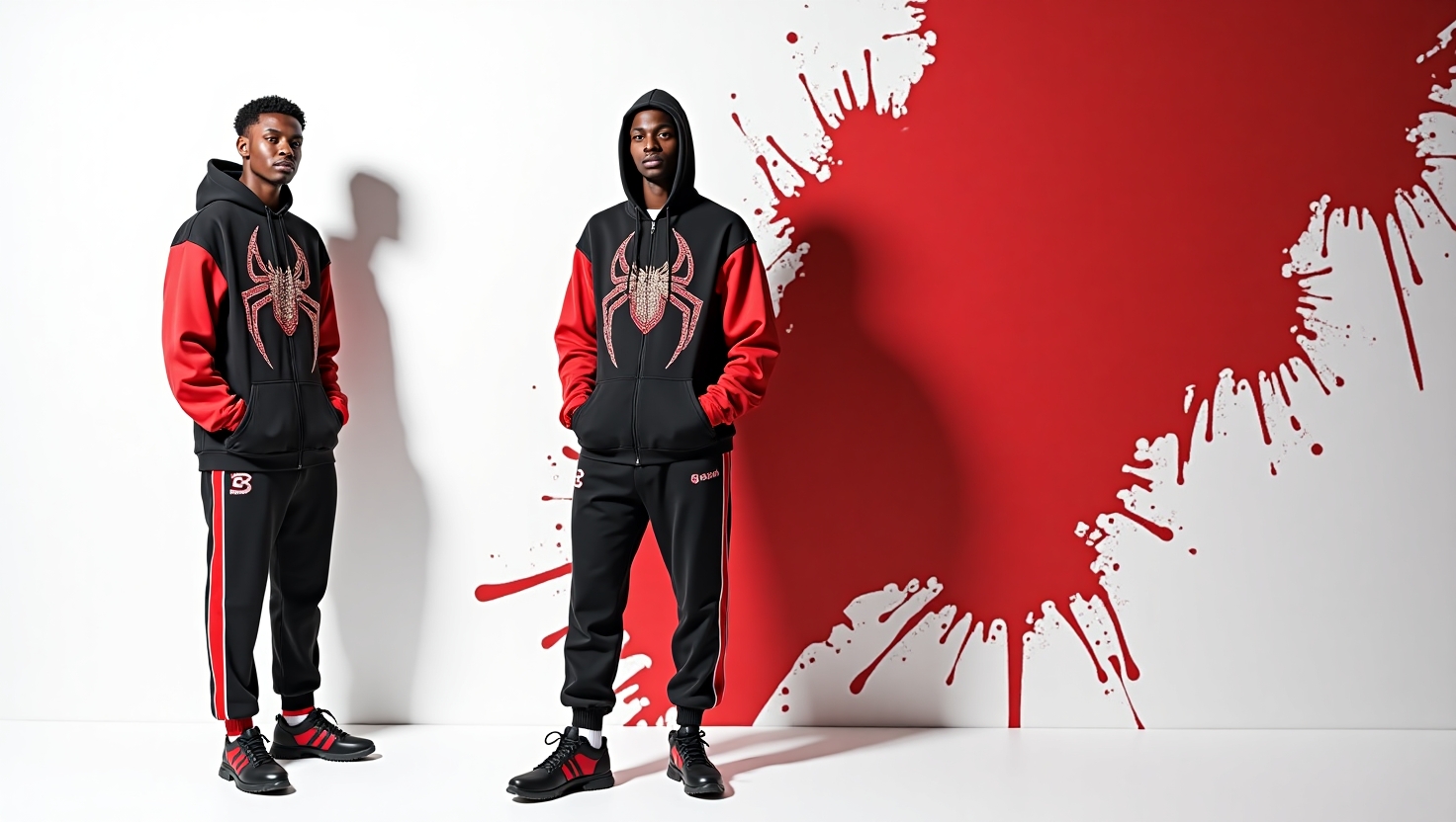 Spider Sweatpants Banner