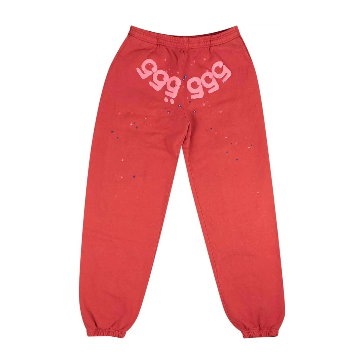 red sp5der sweatpants