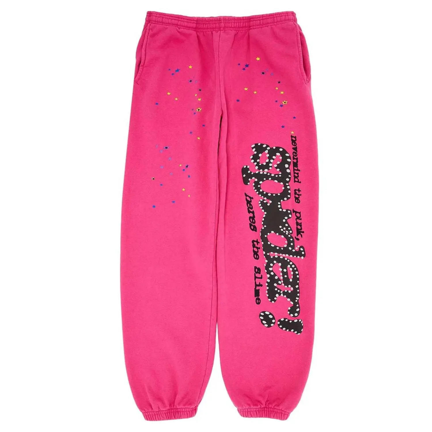 pink spider sweatpants